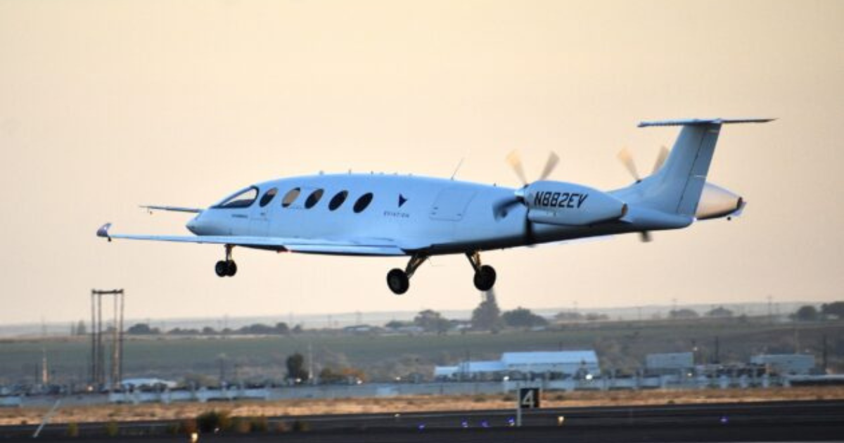 Eviation Alice Electric Airplane Takes First Flight